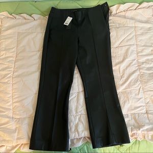 Faux leather pants